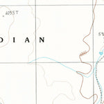 United States Geological Survey Nankoweap Mesa, AZ (1988, 24000-Scale) digital map