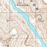 United States Geological Survey Nankoweap Mesa, AZ (1988, 24000-Scale) digital map