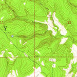United States Geological Survey Nanos, OK (1960, 24000-Scale) digital map