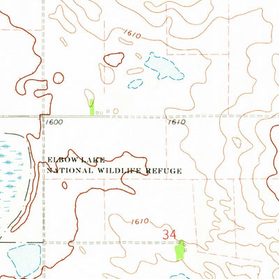 United States Geological Survey Nanson, ND (1971, 24000-Scale) digital map