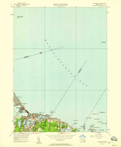 United States Geological Survey Nantasket Beach, MA (1949, 24000-Scale) digital map