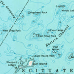 United States Geological Survey Nantasket Beach, MA (1961, 24000-Scale) digital map