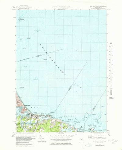 United States Geological Survey Nantasket Beach, MA (1974, 24000-Scale) digital map
