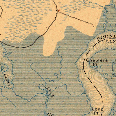 United States Geological Survey Nanticoke, MD (1903, 62500-Scale) digital map