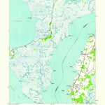 United States Geological Survey Nanticoke, MD (1942, 24000-Scale) digital map