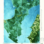 United States Geological Survey Nanticoke, MD (1983, 24000-Scale) digital map