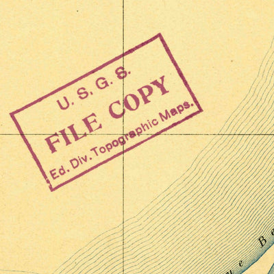 United States Geological Survey Nantucket, MA (1889, 62500-Scale) digital map
