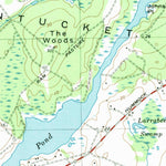 United States Geological Survey Nantucket, MA (1972, 24000-Scale) digital map