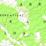 United States Geological Survey Naohuleelua, HI (1982, 24000-Scale) digital map
