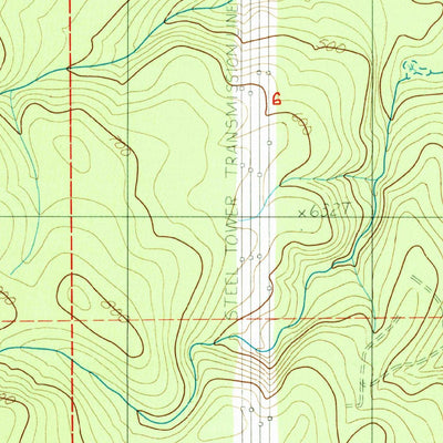 United States Geological Survey Napavine, WA (1985, 24000-Scale) digital map