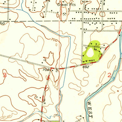 United States Geological Survey Naperville, IL (1953, 24000-Scale) digital map