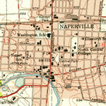 United States Geological Survey Naperville, IL (1953, 24000-Scale) digital map