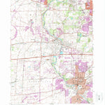 United States Geological Survey Naperville, IL (1962, 24000-Scale) digital map