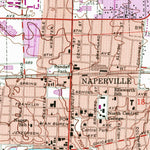 United States Geological Survey Naperville, IL (1962, 24000-Scale) digital map