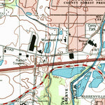 United States Geological Survey Naperville, IL (1998, 24000-Scale) digital map