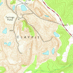 United States Geological Survey Napier Pond, GA (1973, 24000-Scale) digital map