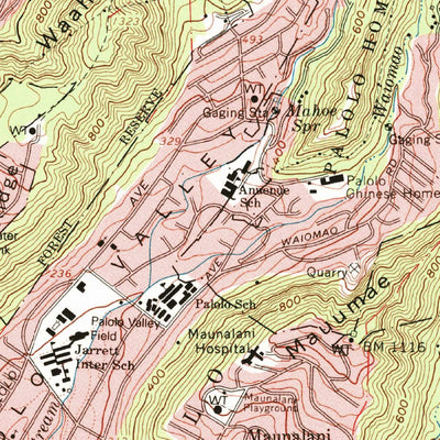 United States Geological Survey Napili, HI (1983, 24000-Scale) digital map