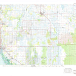 United States Geological Survey Naples, FL (1985, 100000-Scale) digital map