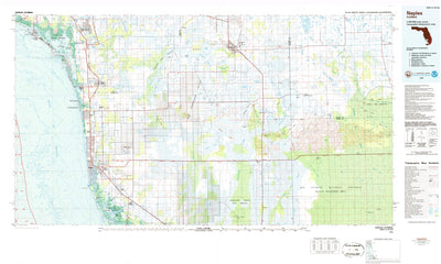 United States Geological Survey Naples, FL (1985, 100000-Scale) digital map