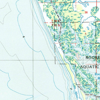 United States Geological Survey Naples, FL (1985, 100000-Scale) digital map