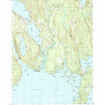 United States Geological Survey Naples, ME (1983, 24000-Scale) digital map
