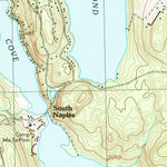 United States Geological Survey Naples, ME (1983, 24000-Scale) digital map