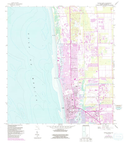 United States Geological Survey Naples North, FL (1958, 24000-Scale) digital map