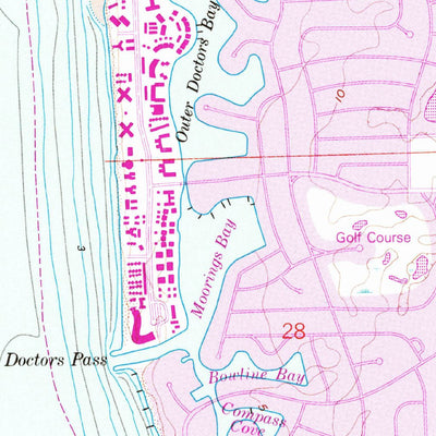 United States Geological Survey Naples North, FL (1958, 24000-Scale) digital map