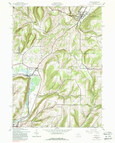 United States Geological Survey Naples, NY (1942, 24000-Scale) digital map
