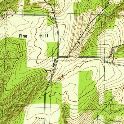 United States Geological Survey Naples, NY (1942, 31680-Scale) digital map