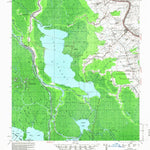 United States Geological Survey Napoleonville, LA (1953, 62500-Scale) digital map