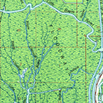 United States Geological Survey Napoleonville, LA (1967, 62500-Scale) digital map