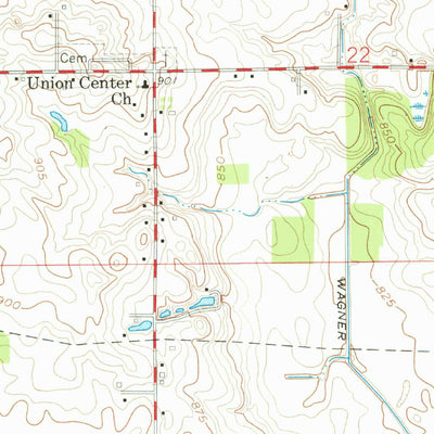 United States Geological Survey Nappanee East, IN (1958, 24000-Scale) digital map