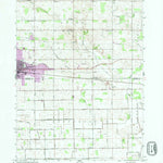 United States Geological Survey Nappanee East, IN (1992, 24000-Scale) digital map
