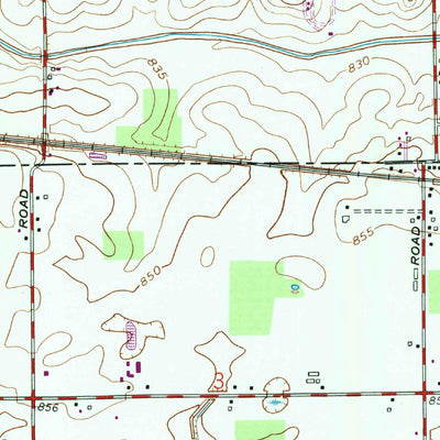 United States Geological Survey Nappanee East, IN (1992, 24000-Scale) digital map
