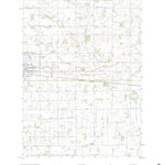 United States Geological Survey Nappanee East, IN (2022, 24000-Scale) digital map
