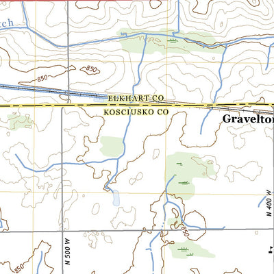 United States Geological Survey Nappanee East, IN (2022, 24000-Scale) digital map