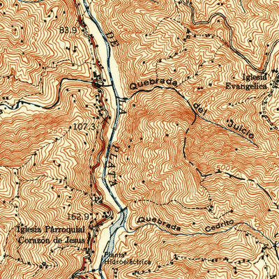 United States Geological Survey Naranjito, PR (1952, 30000-Scale) digital map