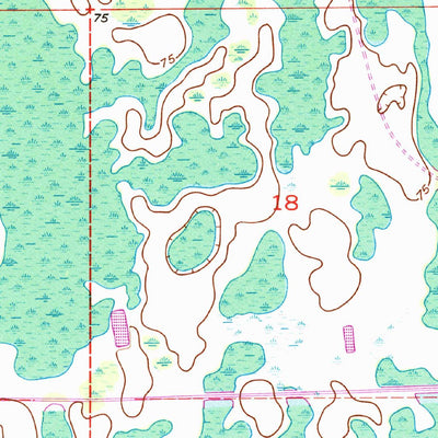 United States Geological Survey Narcoossee NE, FL (1953, 24000-Scale) digital map
