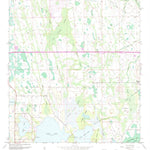 United States Geological Survey Narcoossee NW, FL (1953, 24000-Scale) digital map