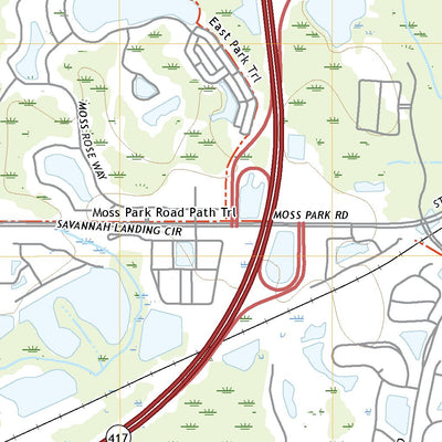 United States Geological Survey Narcoossee NW, FL (2021, 24000-Scale) digital map