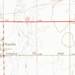 United States Geological Survey Nardin, OK (1968, 24000-Scale) digital map