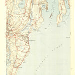 United States Geological Survey Narragansett Pier, RI (1944, 31680-Scale) digital map