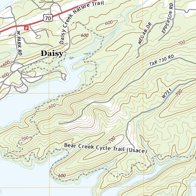 United States Geological Survey Narrows Dam, AR (2020, 24000-Scale) digital map