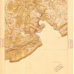 United States Geological Survey Narrows, VA-WV (1916, 62500-Scale) digital map