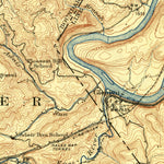 United States Geological Survey Narrows, VA-WV (1925, 62500-Scale) digital map