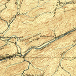 United States Geological Survey Narrows, VA-WV (1925, 62500-Scale) digital map