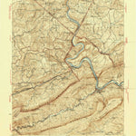 United States Geological Survey Narrows, VA-WV (1937, 62500-Scale) digital map