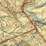 United States Geological Survey Narrows, VA-WV (1937, 62500-Scale) digital map