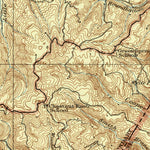 United States Geological Survey Narrows, VA-WV (1937, 62500-Scale) digital map